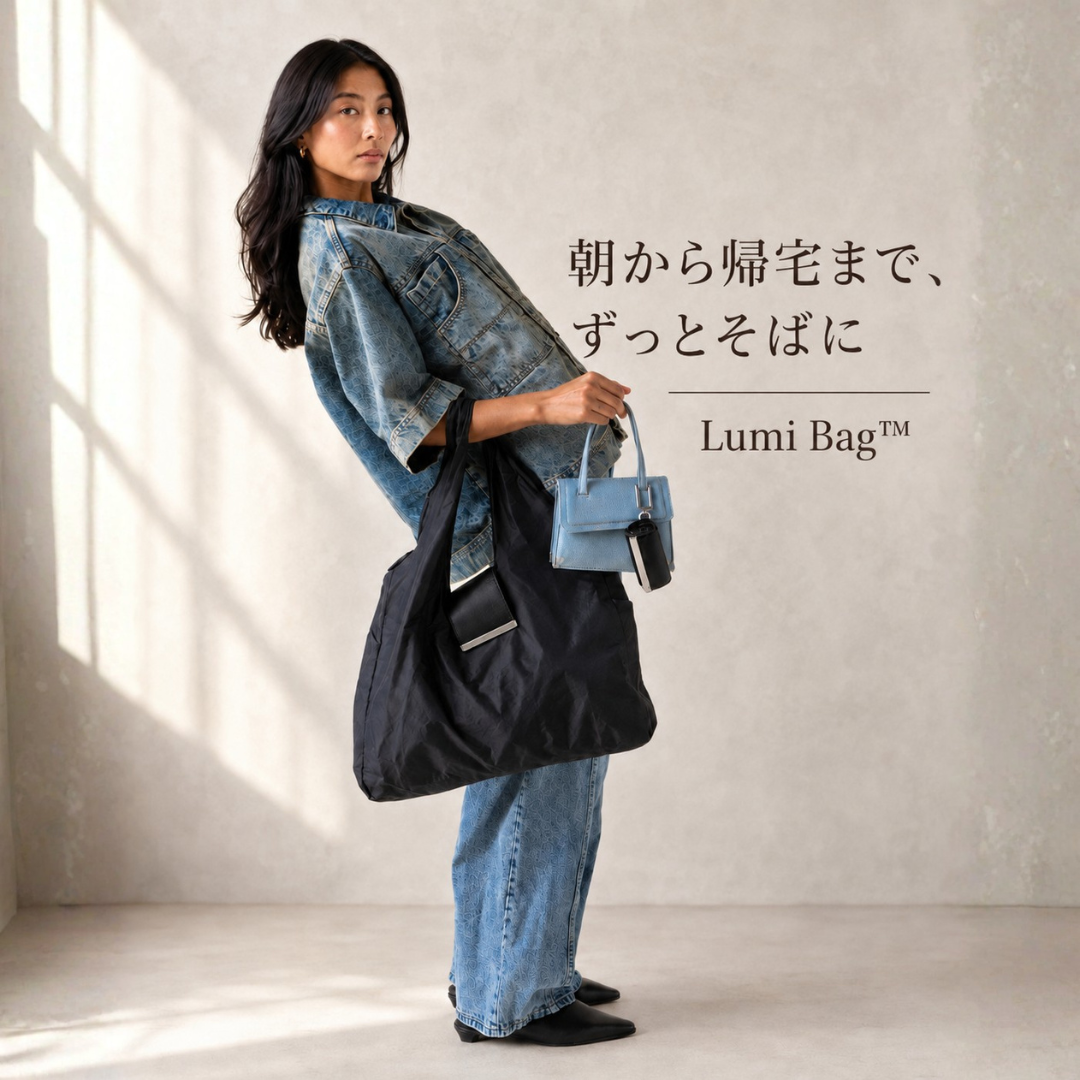 Lumi Bag™ ルミバッグ — 毎日に寄り添う、軽やかバッグ。
