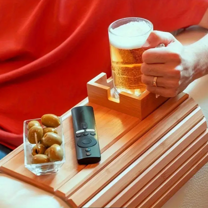 Terrace Home™ 竹製ソファアームレストトレイ【ランキング第1位】