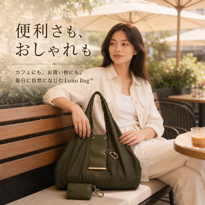 Lumi Bag™ ルミバッグ — 毎日に寄り添う、軽やかバッグ。