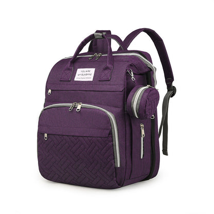 Terrace Home™ BabyNest マザーズリュック【折りたたみベビーベッド付き】