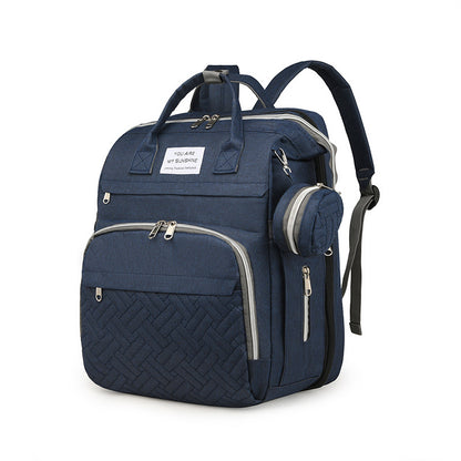 Terrace Home™ BabyNest マザーズリュック【折りたたみベビーベッド付き】