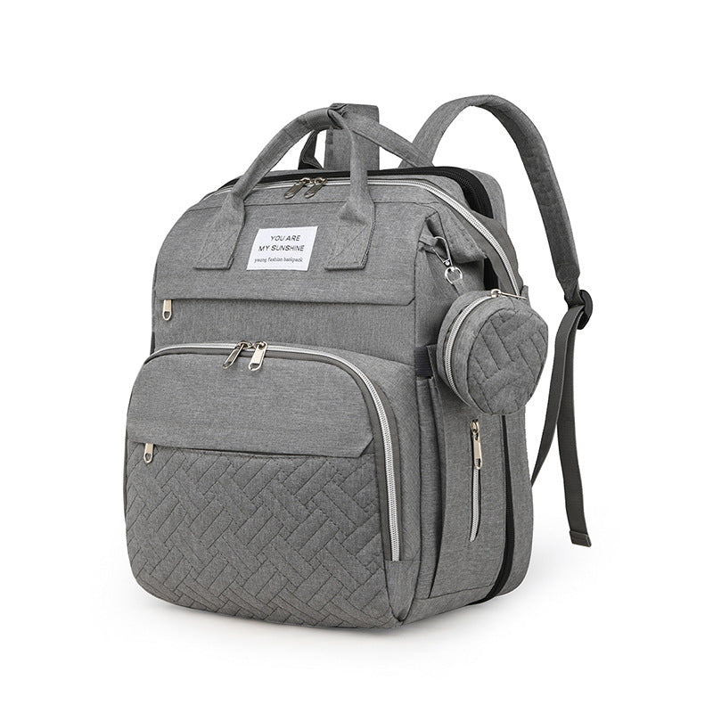 Terrace Home™ BabyNest マザーズリュック【折りたたみベビーベッド付き】