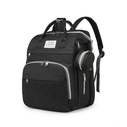 Terrace Home™ BabyNest マザーズリュック【折りたたみベビーベッド付き】