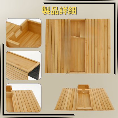 Terrace Home™ 竹製ソファアームレストトレイ【ランキング第1位】